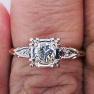 Antique Vintage Art Deco Estate Natural Diamond Engagement Ring 💍 14k Appraisal